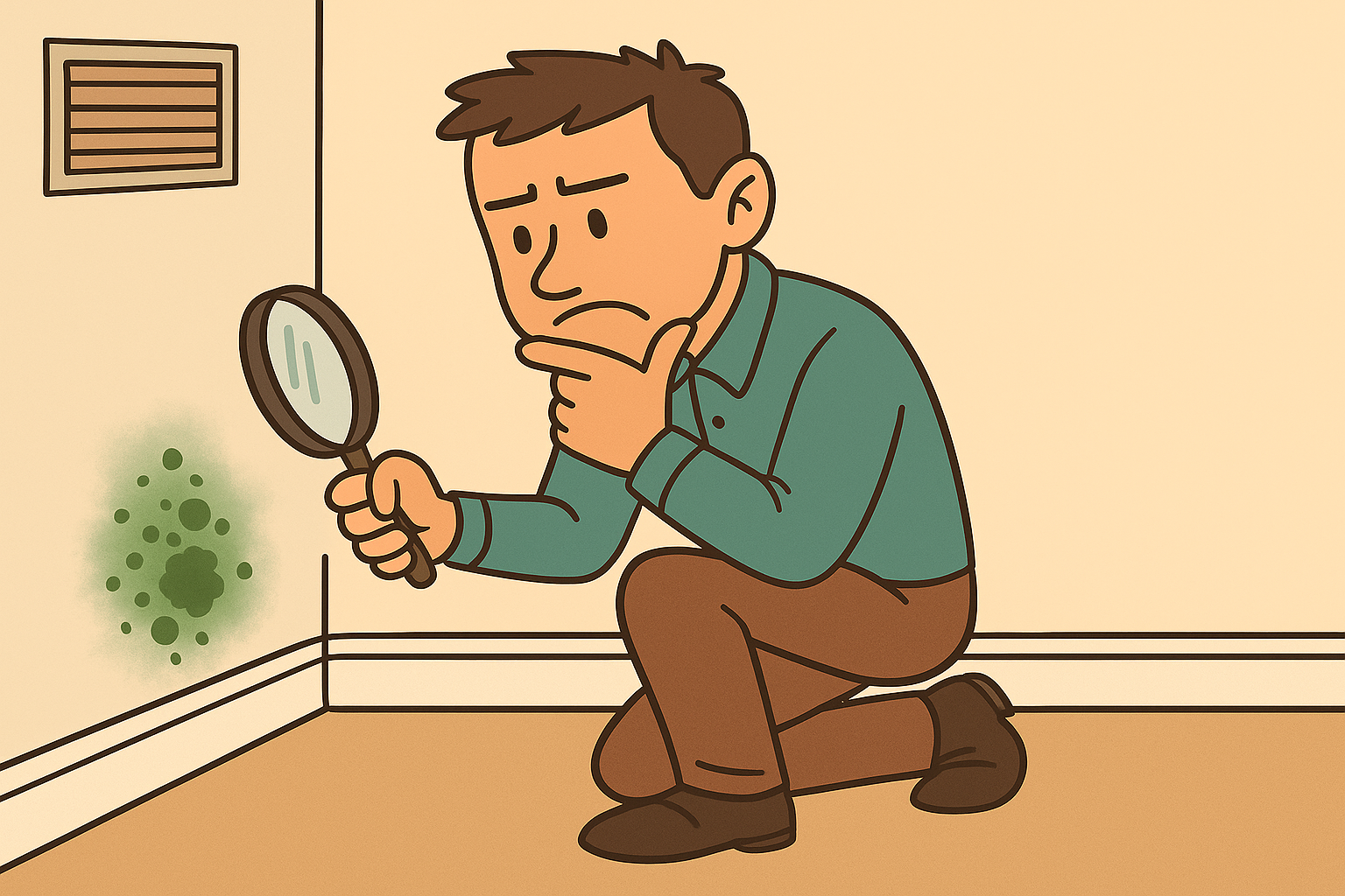 Signs of Mold vs Dust or Dirt